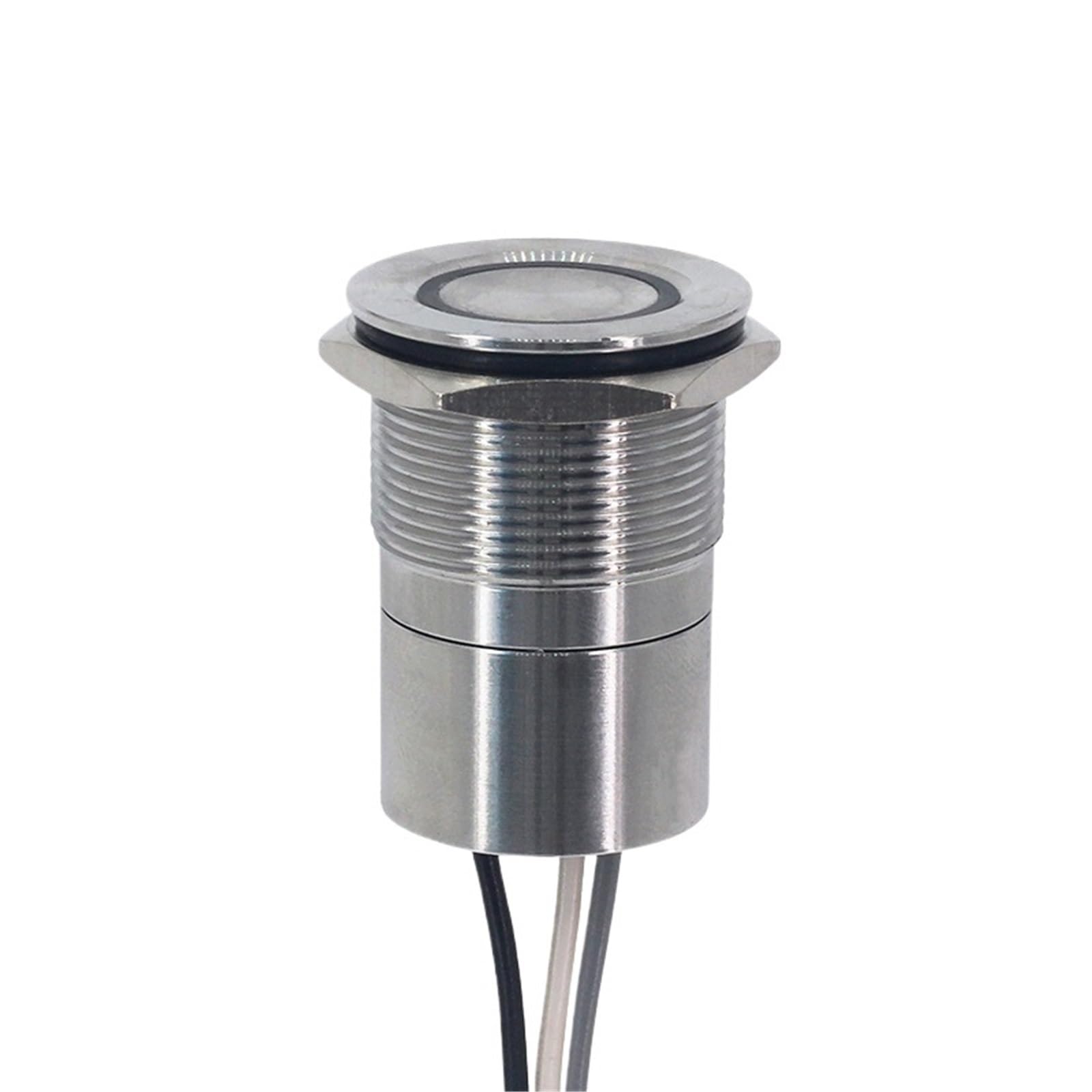 1 szt./panel sterowania z czujnikiem dotykowym 16/19/22/25/30 MM Rast Momentary LED włącznik światła przycisk DC 6 V 12 V 24 V 500 mAh (O LED, 30 mm_MOMENTARY_6-30V 500MA)