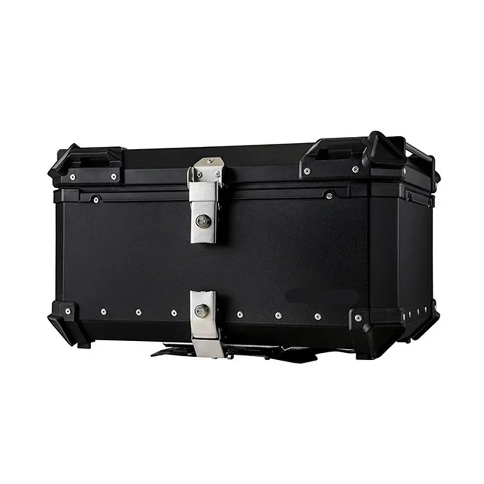 Top Case Box Luggage Moto Boîte Arrière De Moto 55L/65L/80L/100L, Coffre À Bagages Universel, Serrure, Mallette Rangement, Accessoires Supérieure(Black 80L)