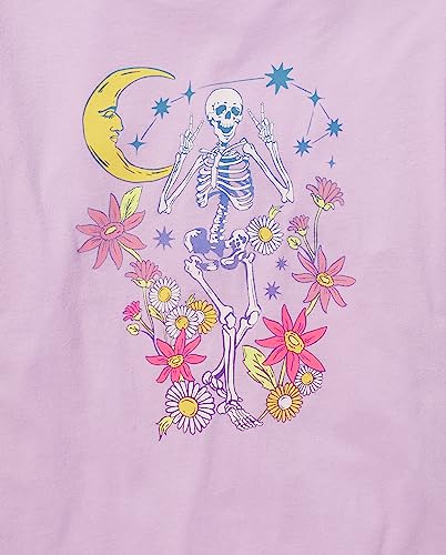 Image of Sugar & Jade Girls' Teen Short Sleeve Oversized Graphic T-Shirt