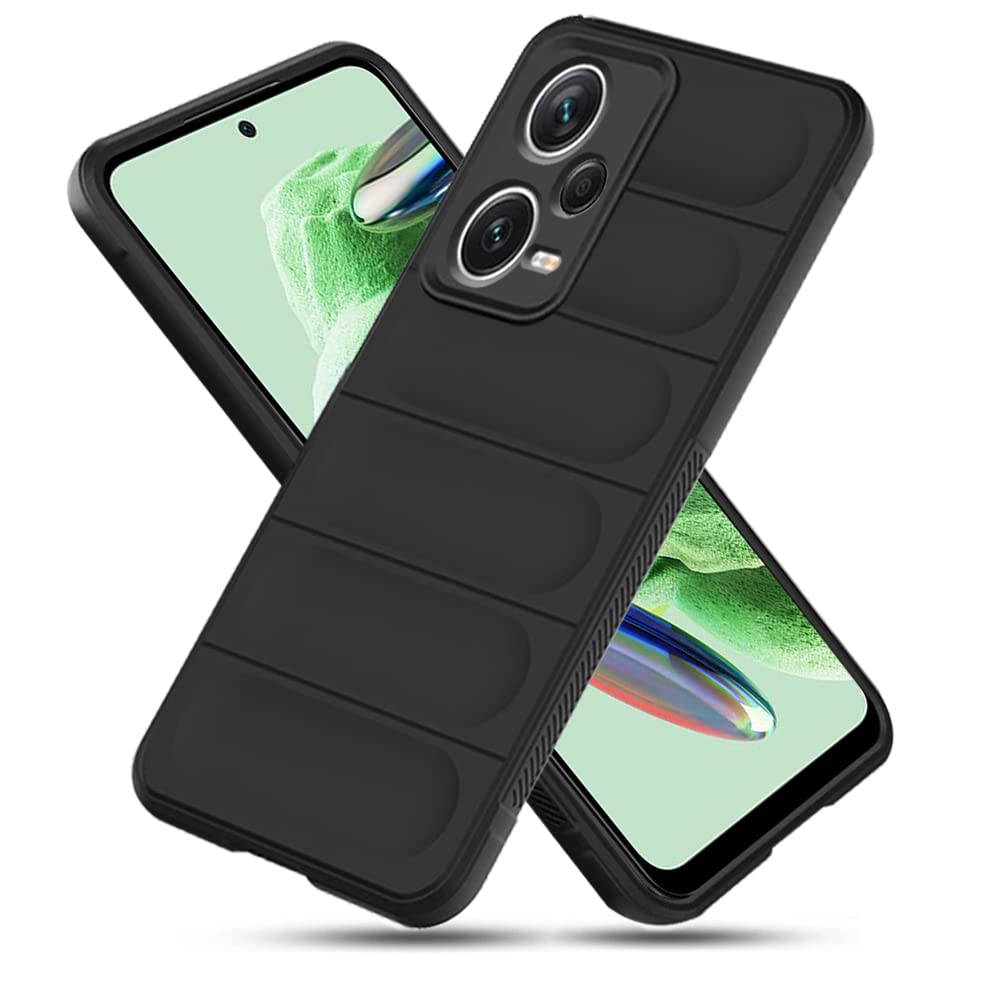 Winble Down Jacket Series Silicone Back Cover Case for Poco X5 5G / Mi Redmi Note 12 5G | Camera Protection anti-slip grip design | Protective Back Cover Case for Redmi Note 12 5G / Poco X5 5G (Black) (B0BXPDM1Q5) Amazon Price History, Amazon Price Tracker