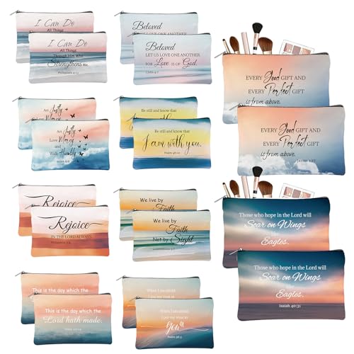 twinklemon 20PCS Christian Inspirational Cosmetic...