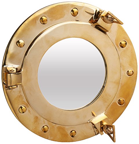 Old Modern Handicrafts Porthole Mirror 8" - Image 2