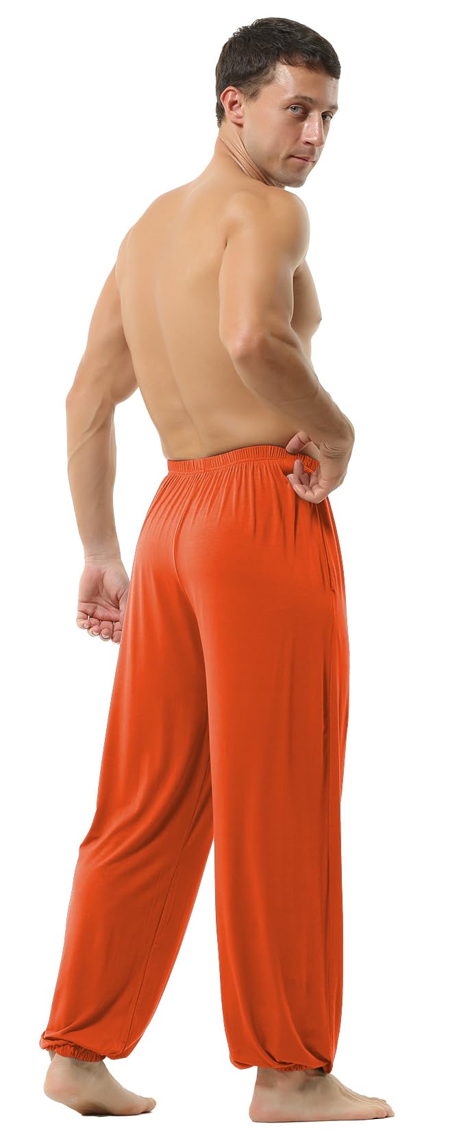 Hoerev Super Soft Modal Spandex Harem Yoga Pilates Schlauch