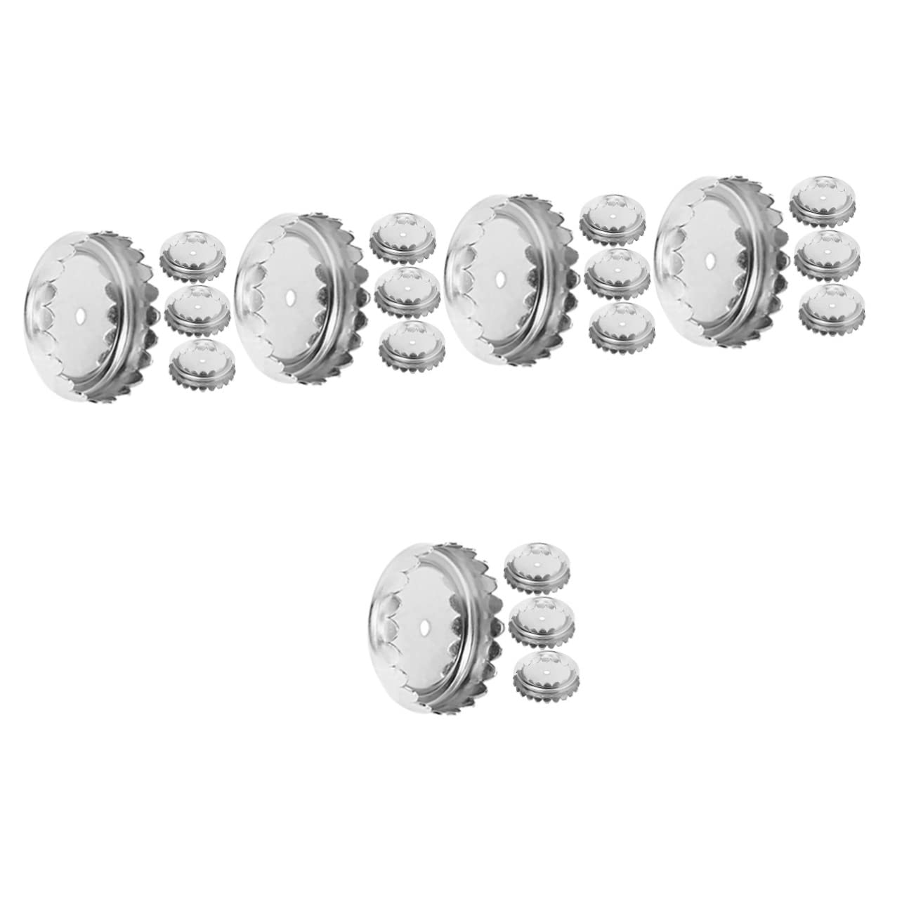 20piezas Soporte De Jabón Inoxidable Magnético De Jabonera Drenante para Ducha y Cocina Accesorios Prácticos para Baño y Lavaplatos