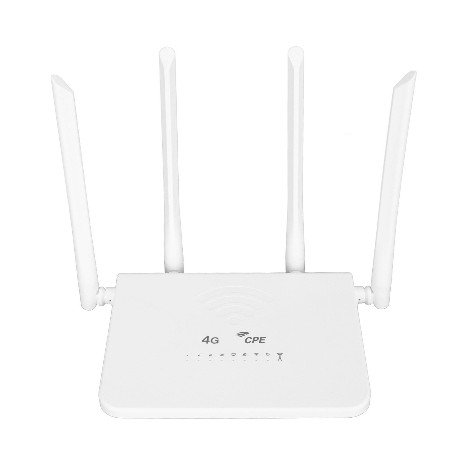 Sorandy Router Wireless 4G LTE con Slot per Scheda SIM, 300 Mbps (Spina