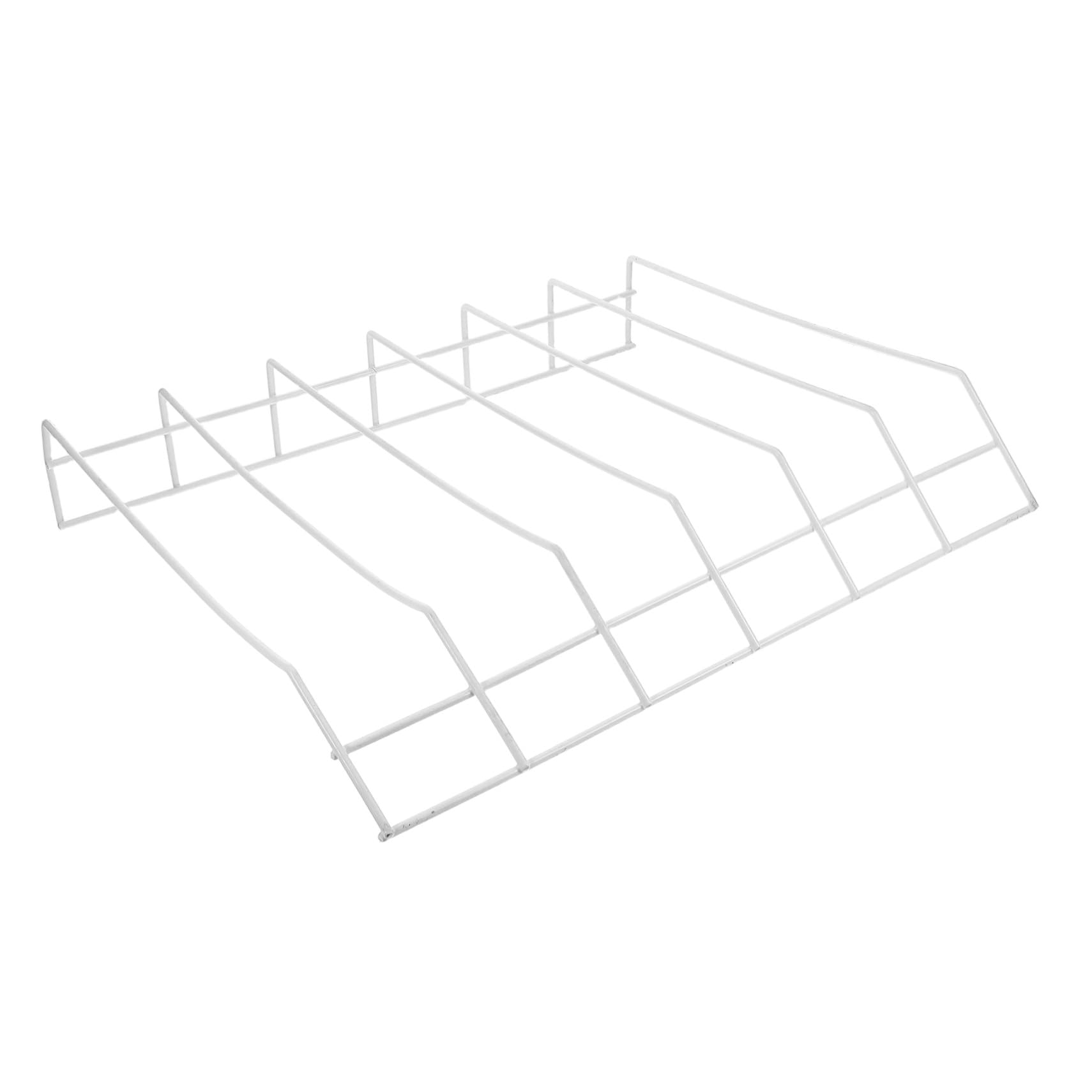 Puszka do lodówki – 46 cm x 38 cm, regał do zamrażarki z 6 przegródkami, kratka do przechowywania napojów do chłodnicy i uchwytu na napoje gazowane, wydajna oszczędność miejsca