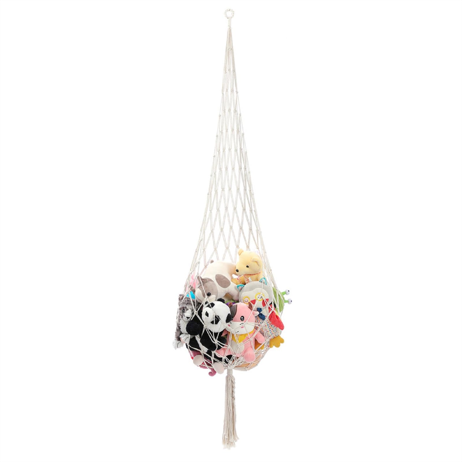 Bsomam 1Pcs Toy Hammock Storage Net For Stuffed Animals And Plush Toys - Soft Teddy Mesh Net For Nursery Play Corner (1Pcs)