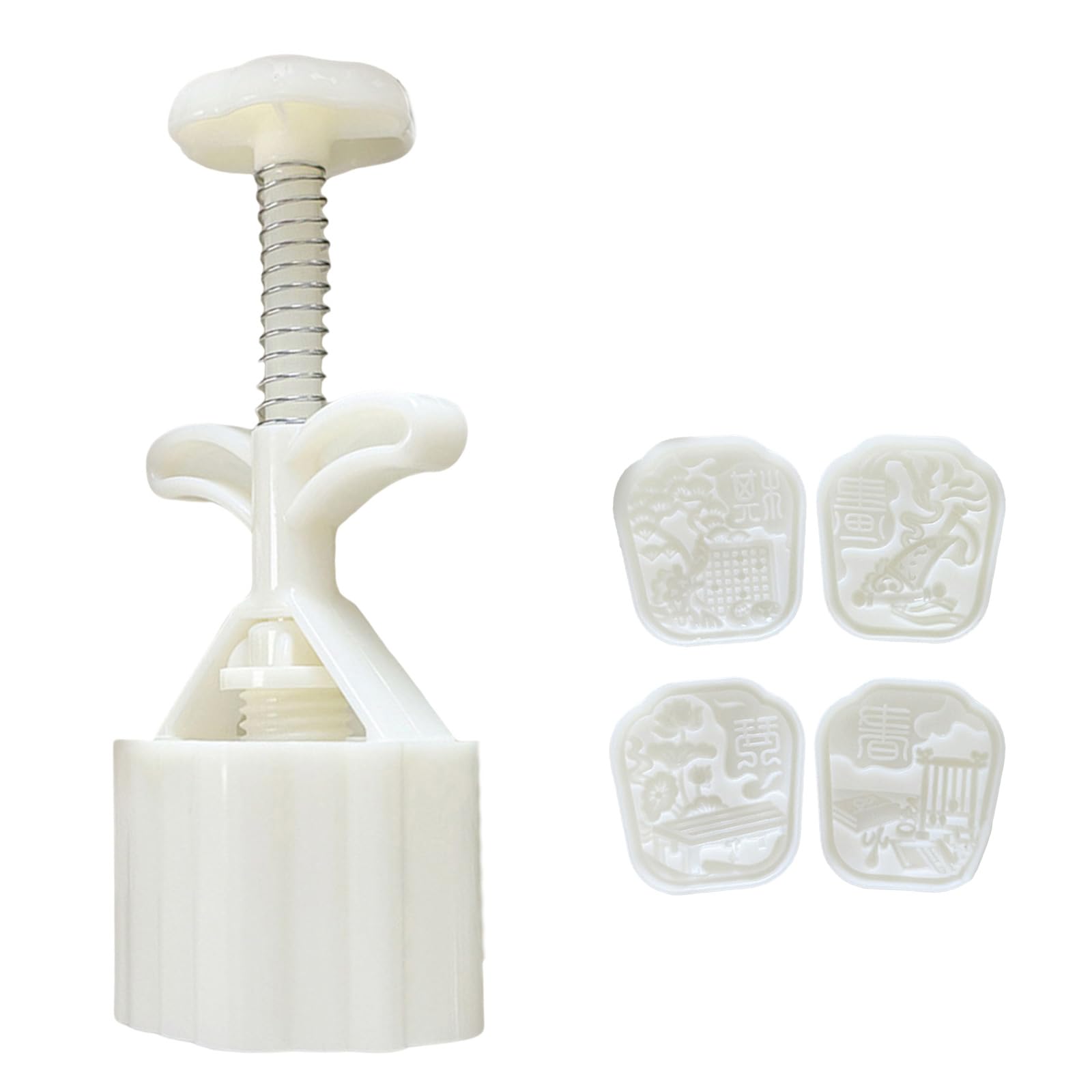 Hsioluted Dessert Molds Dessert Pressing Tool Creative Shape Pastries Tool ABS Texture Pastries Baking Supplies for Pressing Molds