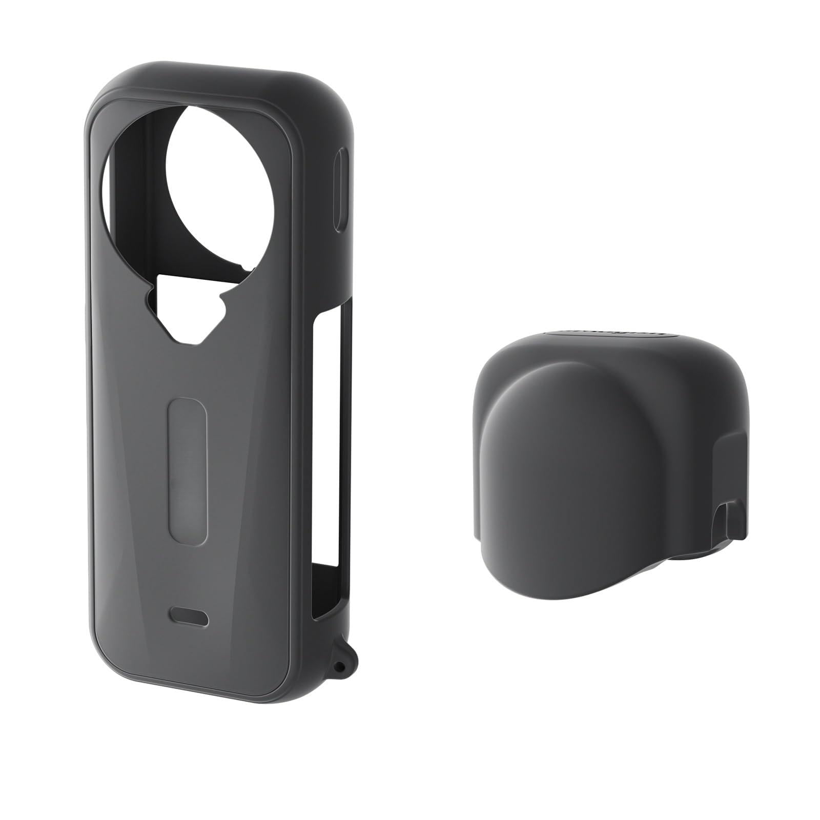 Custodia In Silicone Per Insta360 X4 Air – Protezione Integrale Con Paraluce E Presa Antiscivolo