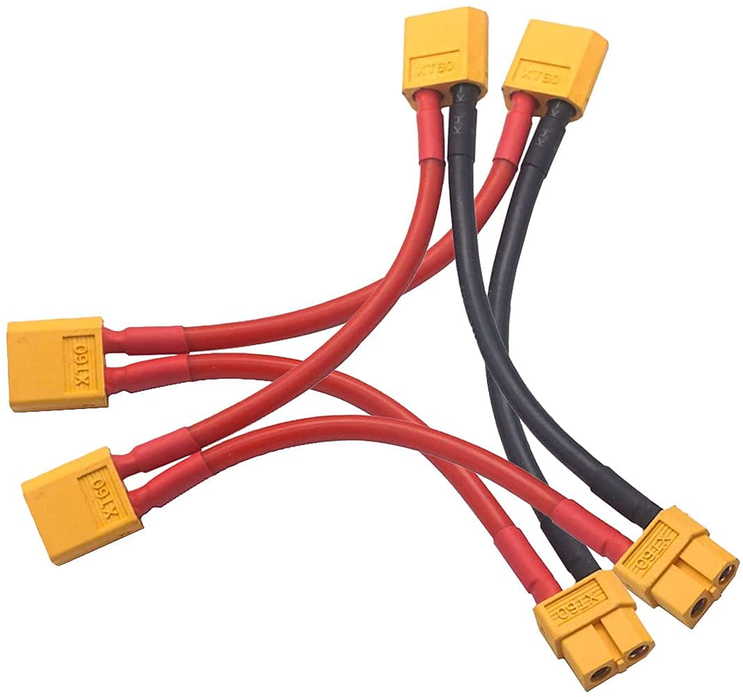 J Xt60 シリコーン 2 ピース/セット Rc アダプタ Amazon.co.jp: Boladge 2 ペア XT60コネクタは2ピンJSTコネクタ