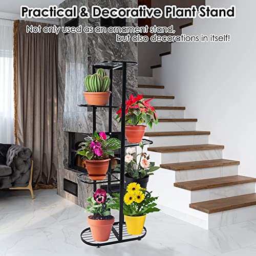 Étagère de support de pot de fleurs en métal durable pour une décoration raffinée - 4