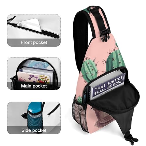 Bolso cruzado casual para viajes y senderismo unisex miniatura 4
