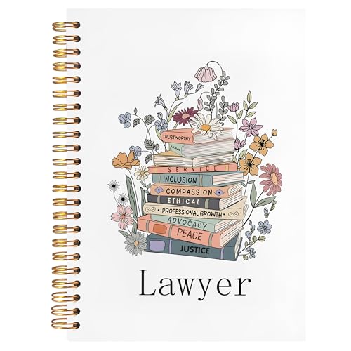 Carnet d'avocat BearCake à spirale rigide format 14x21cm pour femme