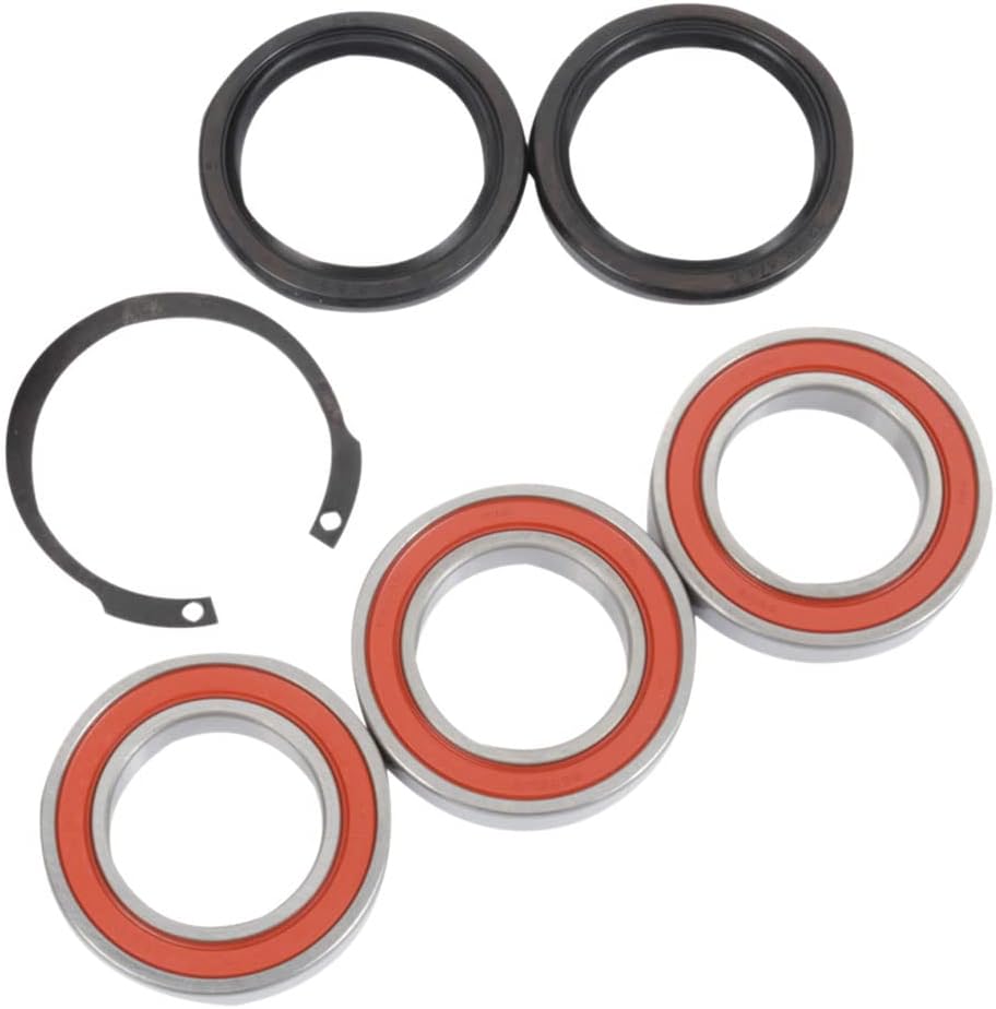 Tusk Impact Wheel Bearing and Seal Kit - Rear Compatible with Kawasaki KX250 2003-2007/KX250F 2004-2025/KX450F 2006-2026