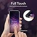 Galaxy S9 Plus Screen Protector, [Dome Glass] Full Coverage 3D Curved Tempered Glass Shield [Liquid Dispersion Tech] Easy Install by Whitestone for Samsung Galaxy S9+ (2018) - 1 Pack