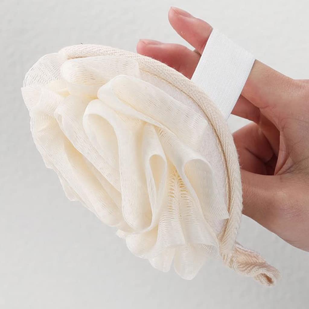Ręcznik złuszczający Loofah Gąbki do kąpieli Prysznic Peeling do ciała Gąbka do kąpieli Peeling do ciała Złuszczający dla mężczyzn Kobiety Jedwabista skóra, głęboko czyste rękawiczki złuszc