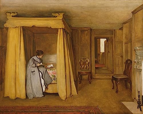 Impressions d'art mural de prestige : la finesse du tableau vintage la Lettre d'Hermogenes