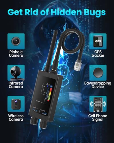 Minicoast M-8000 Hidden Camera Detectors, Anti Spy Camera Finder Hidden Bug Detector thumb #2