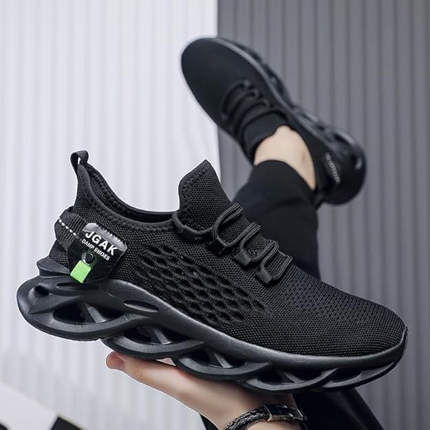 Image of Mens Running Walking Tennis Shoes Mens Casual Fashion Gym Hiking Shoes for Men Sneakers Work Breathable Comfortable Lightweight