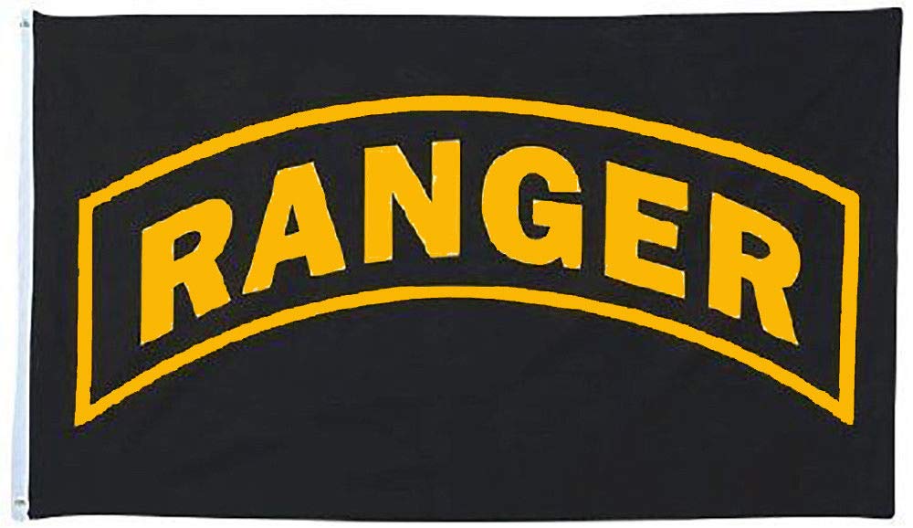 NEOPlex Army Rangers Black Traditional Flag