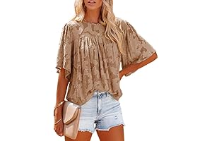 Women's Brown Summer Tops