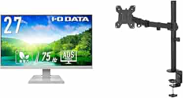 アイオーデータ IODATA モニター 27インチ ホワイトEX-A271DW EX-A271Dシリーズ | 3辺フレームレス＆広視野角ADSパネル 27型