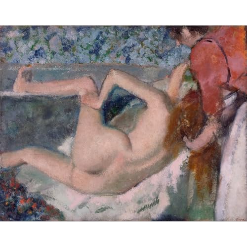 Impression Degas After the Bath ARTICULOZY toile 61x45.7 cm