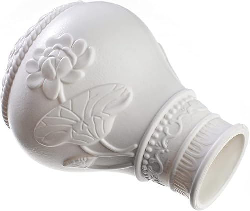 Miniatura 5 de Bettomshin Remates de tapa para barra de cortina, apto para barras de cortina de diámetro exterior de 1.02 a 1.1 pulgadas, tapón de extremo de barra