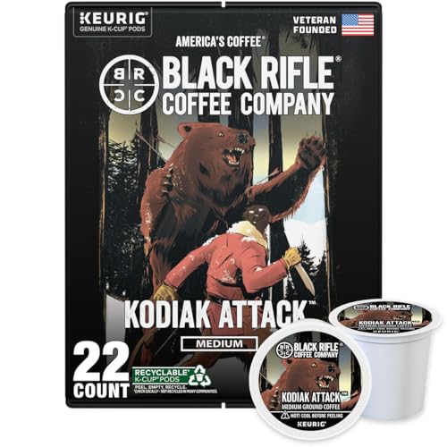 Black Rifle Coffee Kodiak Attack K-Cups 22ct