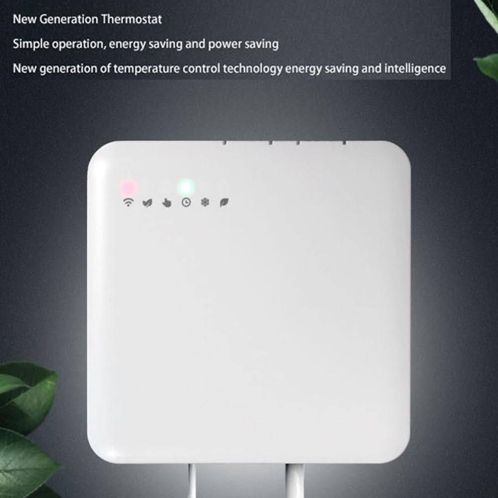 Thermostat de radiateur électrique intelligent Tuya, interrupteur de contrôle de température programmable, fonction d'ouverture de fenêtre, 6 modes de chauffage