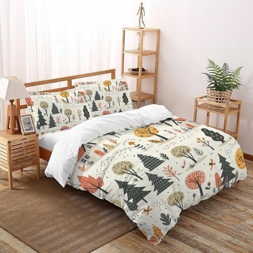 Linge de lit en microfibre supérieure avec housse de couette imprimé 3D - 2