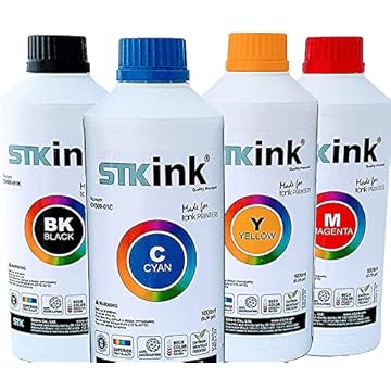 4 x 250ml Tinta Stkink Impressora Gi190 G2110 G3010 G3100 Gl190