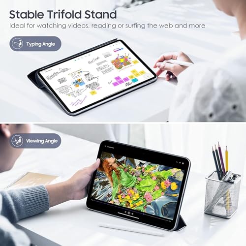 Image of ProElite Case Cover for Apple iPad (A16) 11th /10th Gen (2025 /2022) Cover, Smart Magnetic Case Cover for Apple iPad 11th /10th Generation 2025 /2022, Lavender