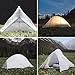 Naturehike 1-2 People Cloud up UL Tent, Rainproof PU1500mm & Windproof Upgrade Ultralight Tents, for Cycle Camping,Backpacking,Hiking,Self-Standing, Construction
