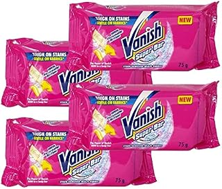 Vanish Super 75g Soap Bar Laundry Fabric Clothes Stain Remover Enzymatic Action (4)
