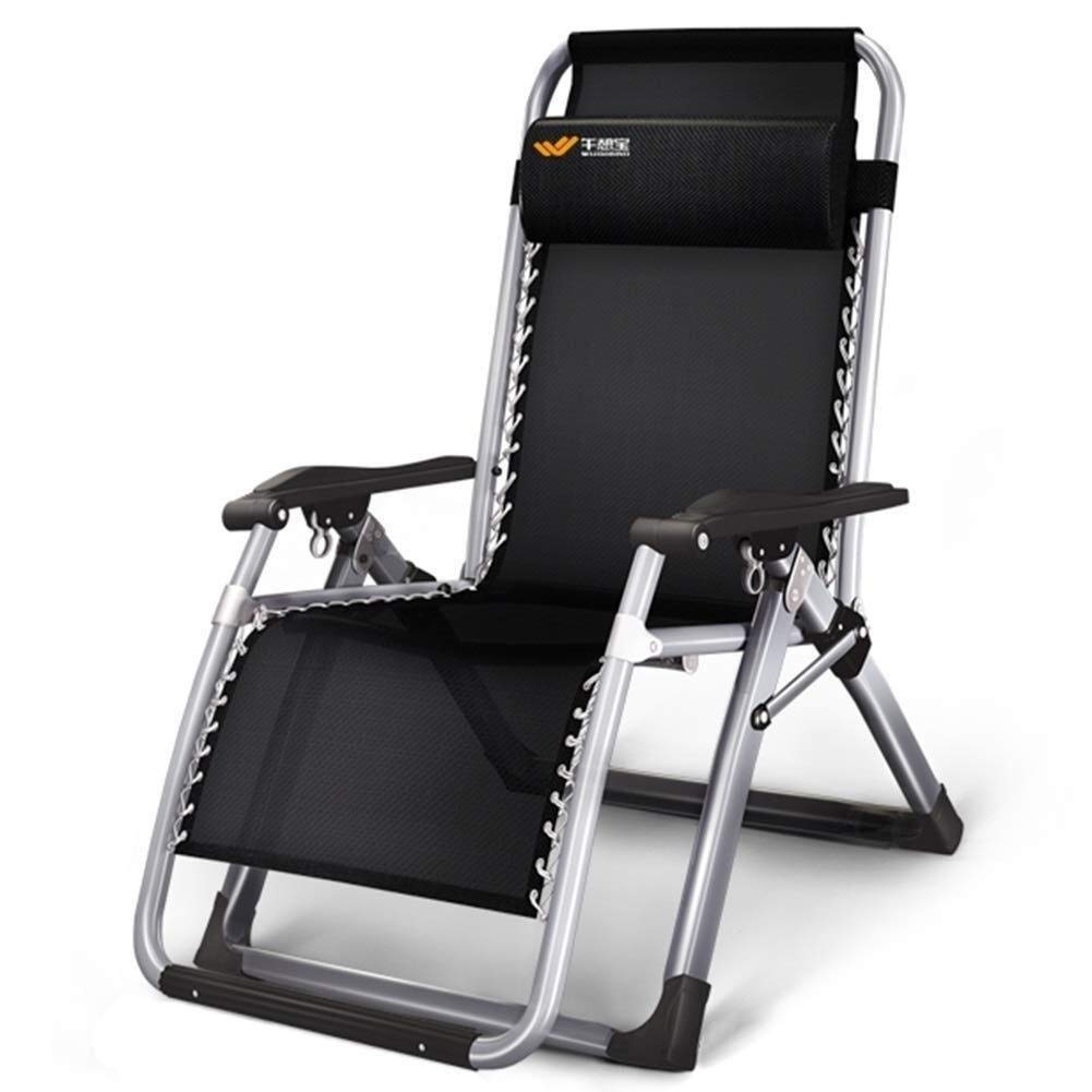 Chaises de jardin inclinables soulagement du dos Zero Gravity avec coussin pour se détendre