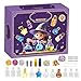 Craft Kit, Kids Fairy Potions, Magic Witch Bottle, Educational Toy Set, Learning Games and Pretend Play Activities, for Children, Playtime, Playing Activity, Enchanted Potion Bottles Craft