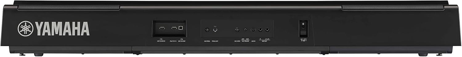 Rear panel connections of Yamaha PS500