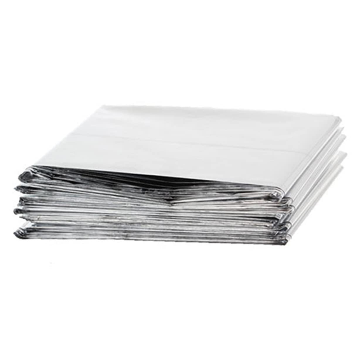 Sosoport Heat Reflective Blanket 130x210cm Emergency Thermal Foil Blanket for Cold Weather Reflective for House Plant Protection