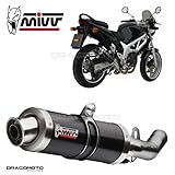 mivv gp titan SPORT SLIPON GP SV 650 Auspuff MIVV Gp 1999-2002 Stahl Schwarz