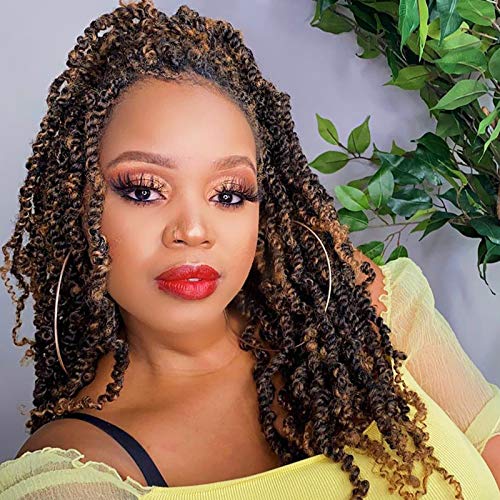 14 Inch Spring Twist Crochet Braids Hair for Butterfly Locs
