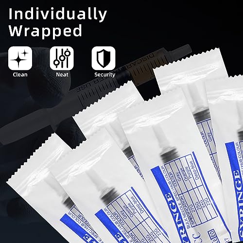 50 Stück Spritzen, 3ml Spritze, Einwegspritzen Ohne Nadel, Kolostrum Spritze, Dosierspritze, Flüssigkeitsmaß Spritzen für wissenschaftliche Labore, Gießen, Nachfüllen, Füttern von Haustieren