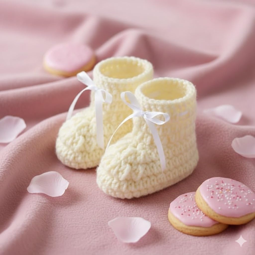 Woolen Kid’s socks crochet...