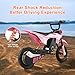 BLAZEGO EK2 Kids Electric Dirt Bike, 350W Motor, 15 MPH Max Speed, 36V 5.2Ah Lithium Battery 12 Miles Max Range, Electric Motorcycle for Kids Aged 5-10, Pink