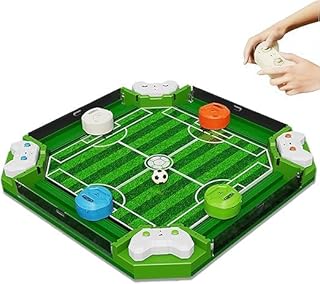 Remote Control Foosball Table Game – Mini Interactive Table Football with 4 Controllers
