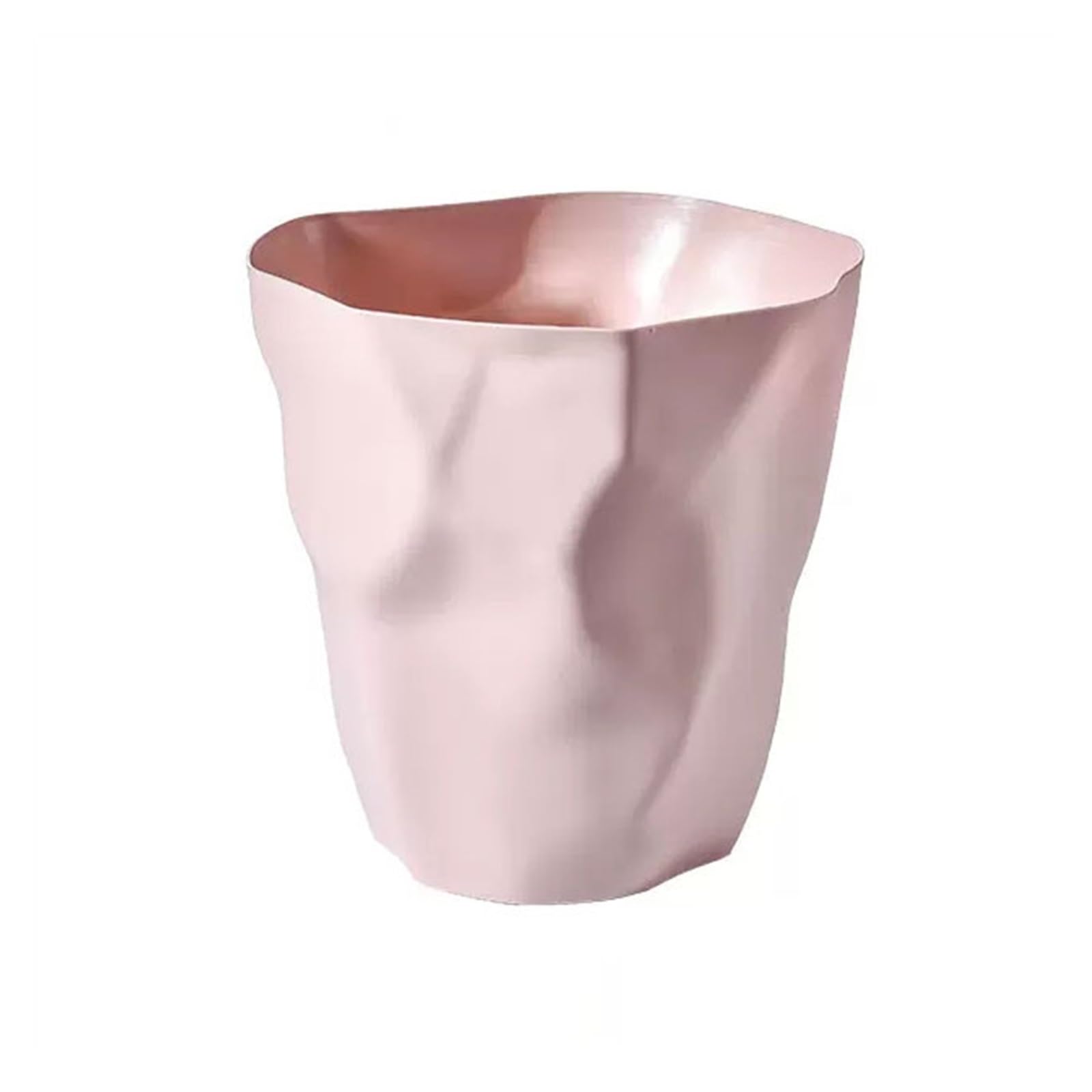 Pattumiera da Cucina Pattumiera in Stile Semplice per Il Soggiorno di casa e la Cucina Senza Coperchio, Grande Cestino Creativo per la Carta da Ufficio, per la Camera da Letto