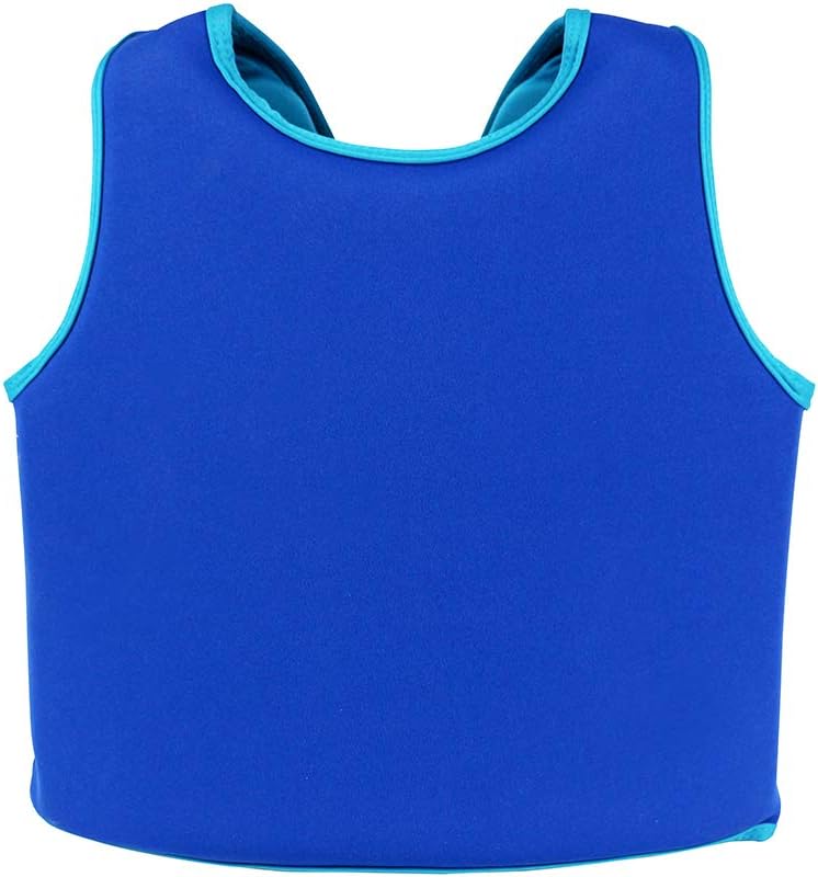 vine kids swim vest toddler learn to swim floatation jackets training vest for boys girls blue 3-5 years