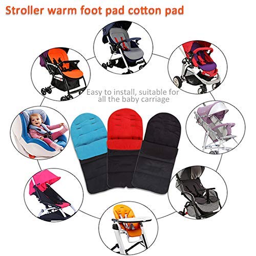 Replacement Parts/Accessories to fit NUNA Strollers and Car Seats Products for Babies, Toddlers, and Children (Grey Foot Muff) - Thumbnail 3