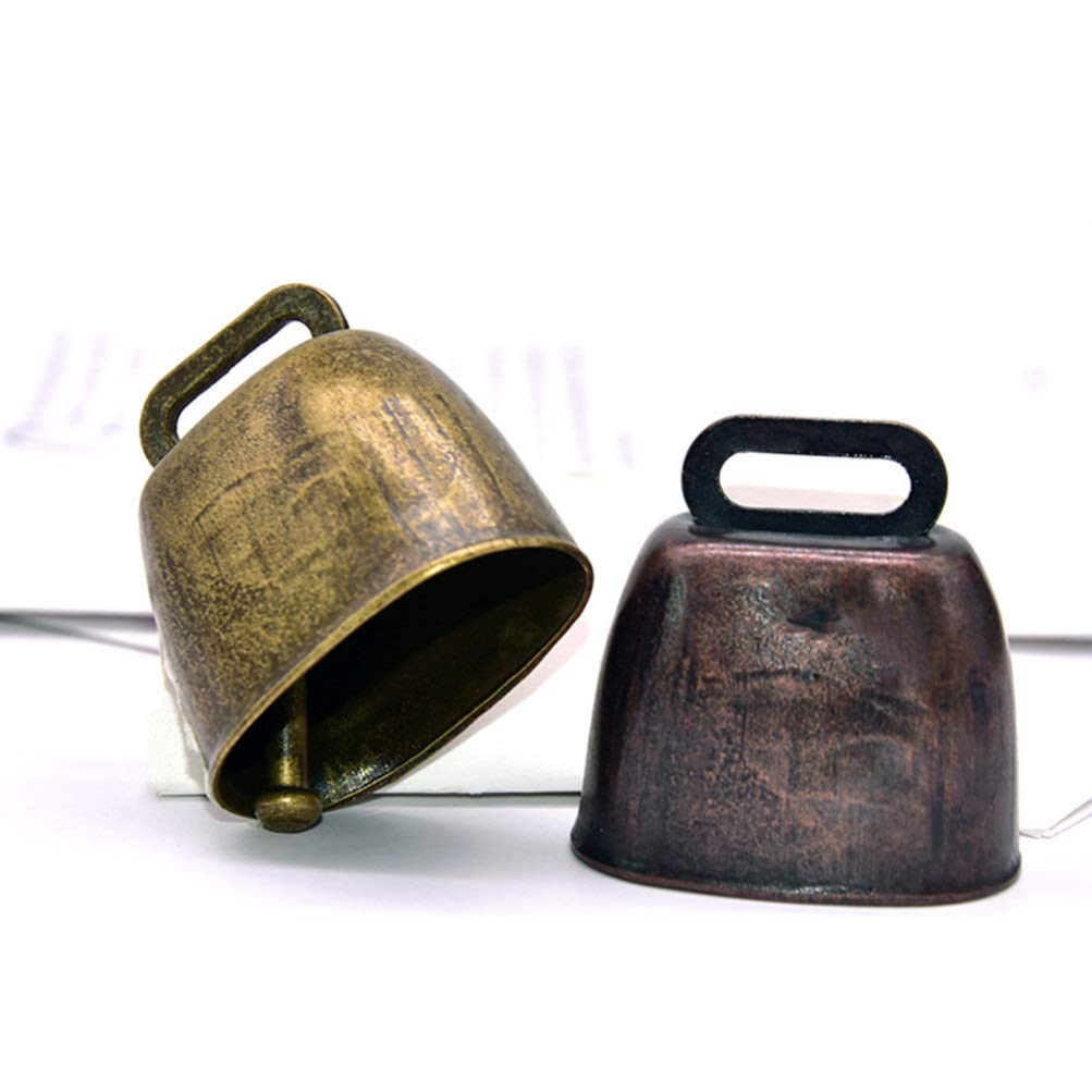 2 campanelle in metallo vintage, mini campane, animali da fattoria, pecora, cavallo, animale domestico, cane, gatto, collare, da appendere, decorazione a, accessori fai da te