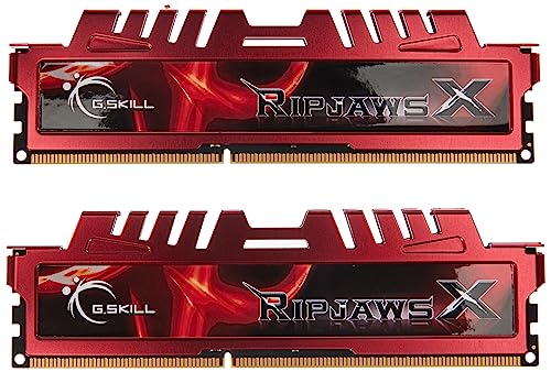 G.skill Ripjaws X Series 16 Gb (2 X 8 Gb) 240-Pin Sdram (Pc3-12800) Ddr3 1600 Cl10-10-10-30 1.50V Dual Channel Desktop Memory Model F3-12800Cl10D-16Gbxl #TOP1